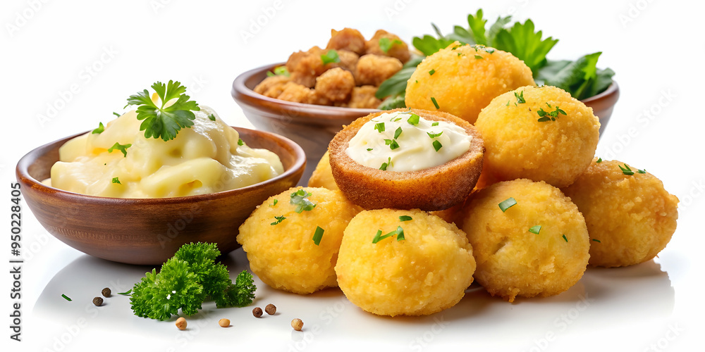 potato croquettes breaded and fried balls of mash potato croquettes breaded and fried balls of mash