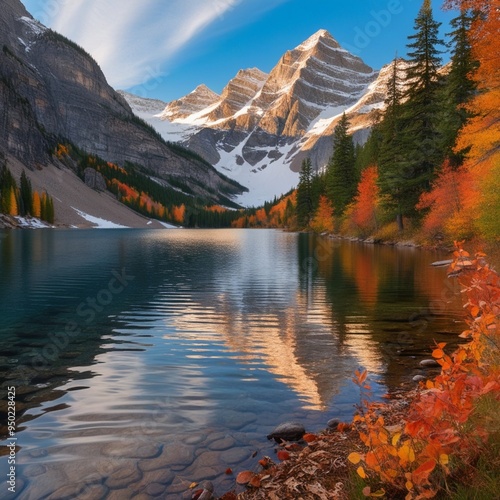 lake in the mountains