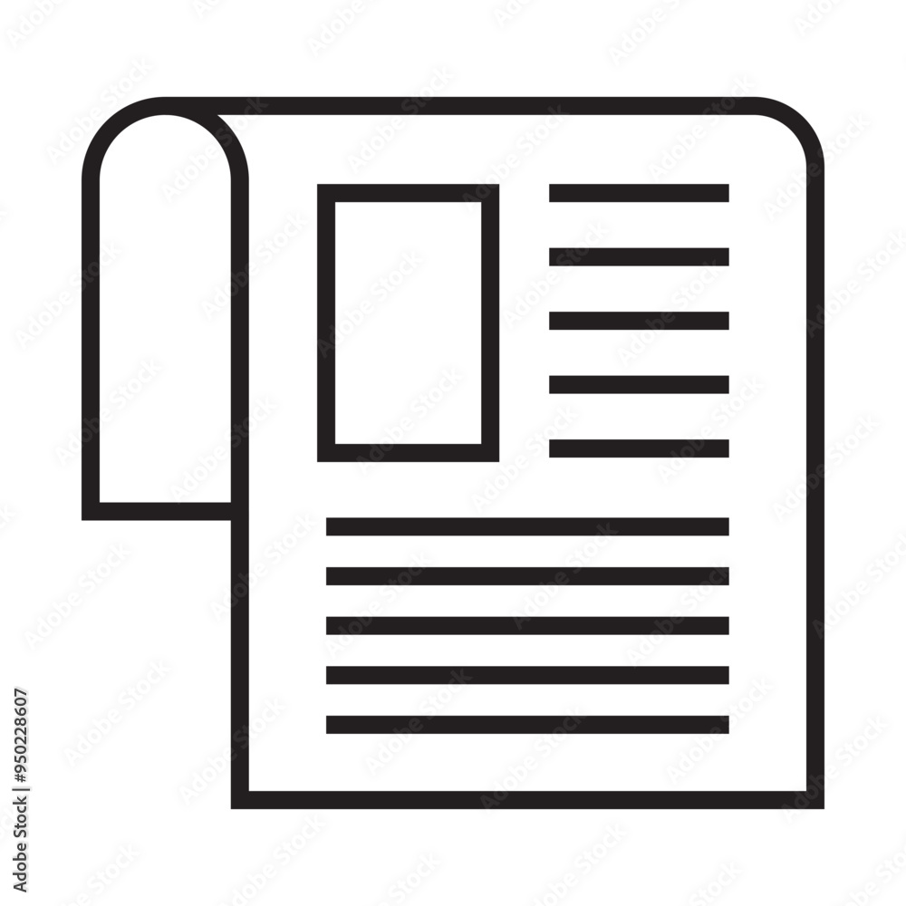 News Paper Icon Design News Paper Icon Design