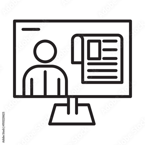 News Channel Icon Design