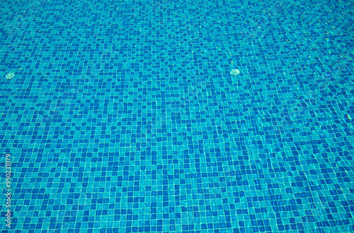 photrealistic of swimming pool water surface. water texture backgrounds. photo