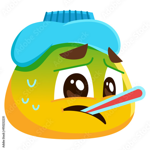 Pained Face Emoji