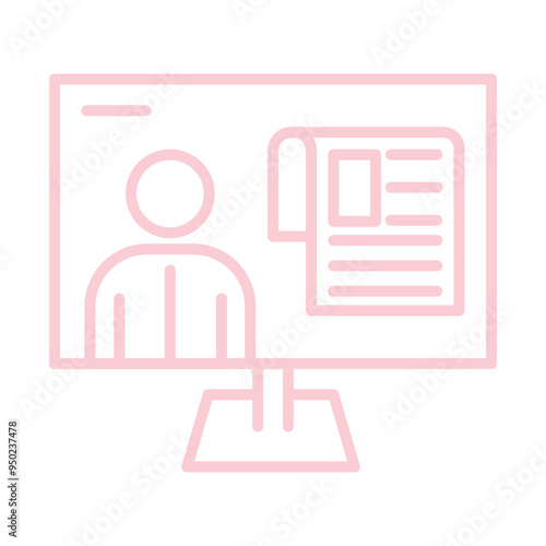 News Channel Icon Design