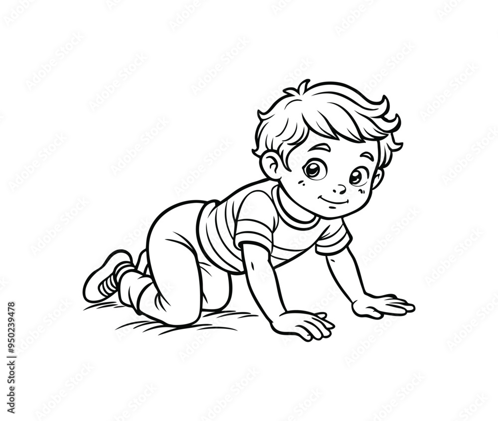 Fototapeta premium child playing with a toy