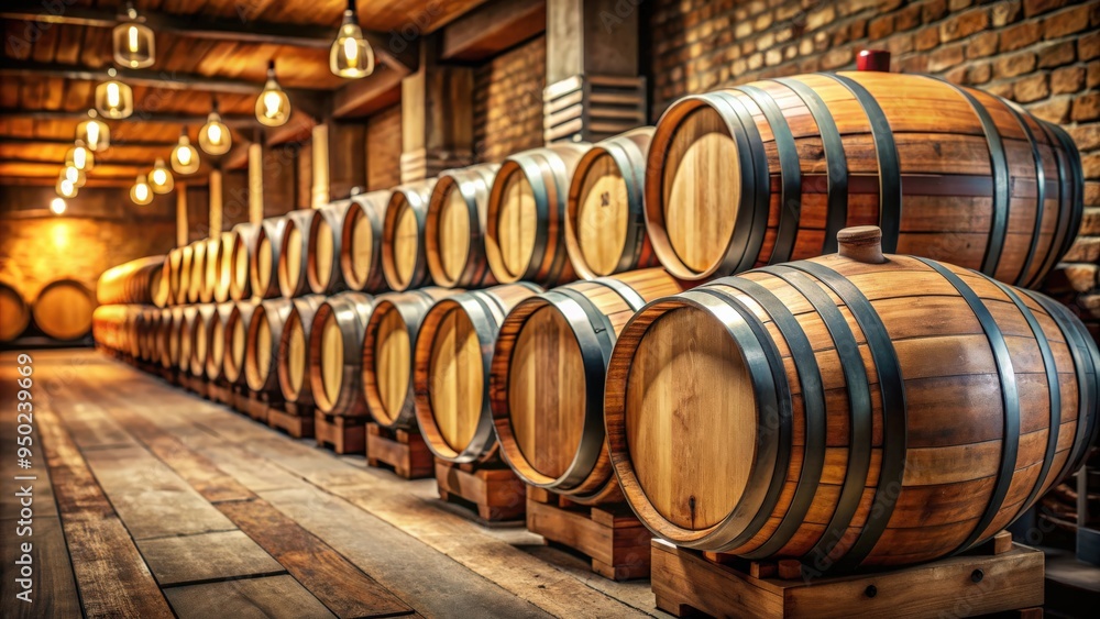 Rustic wooden barrels in a winery setting , wine, vintage, rustic, wooden, drink, beverage, alcohol, background, barrel, winery Rustic wooden barrels in a winery setting , wine, vintage, rustic, wooden, drink, beverage, alcohol, background, barrel, winery