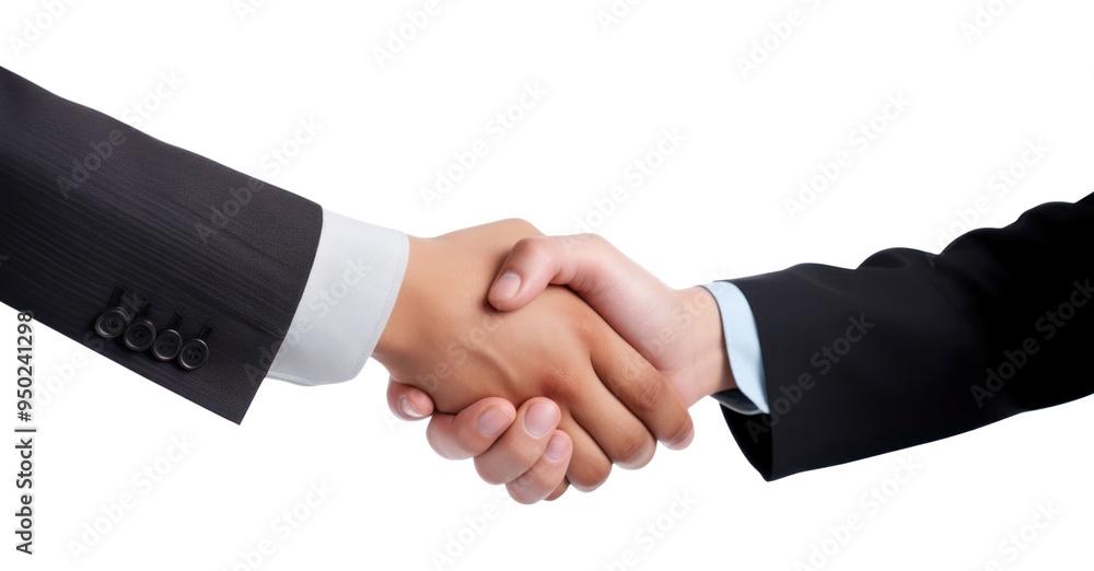 Obraz premium PNG Business handshake partnership agreement trust