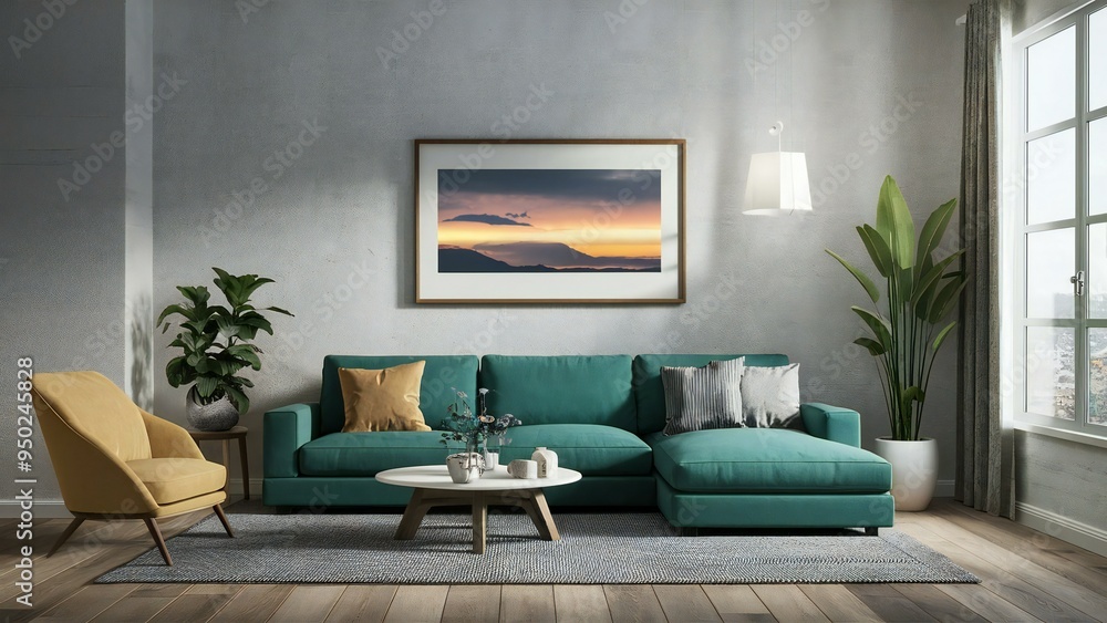 Fototapeta premium modern living room