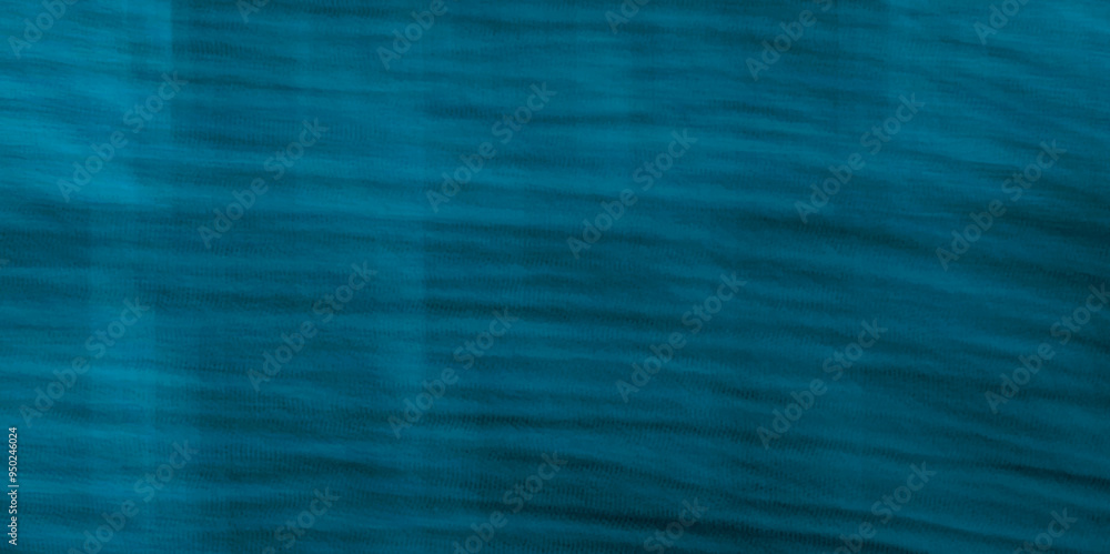A blue fabric with a pattern of blue and white.. Blue nets background in the dark. emerald paper texture, background, copy space. Image of light rays over black. Waves made of satin stofin green blue. A blue fabric with a pattern of blue and white.. Blue nets background in the dark. emerald paper texture, background, copy space. Image of light rays over black. Waves made of satin stofin green blue.
