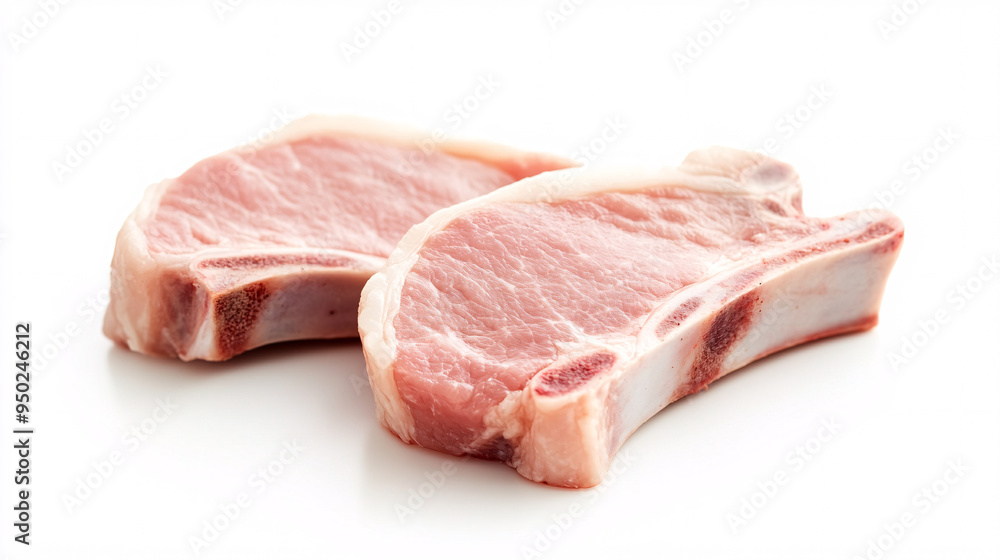 Raw Pork Chops Raw Pork Chops