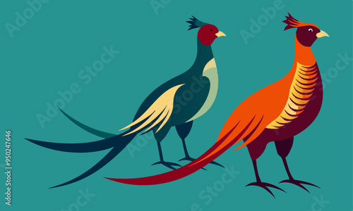 Download Pheasant Silhouette Vector Illustration Svg File For Design.