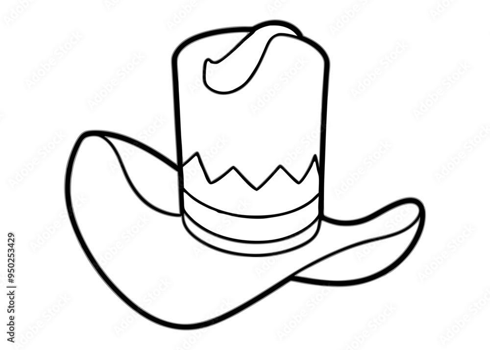 Cowboy boots and western hat. Cowgirl hat and boots line art vector
Cowboy boots and western hat. Cowgirl hat and boots line art vector