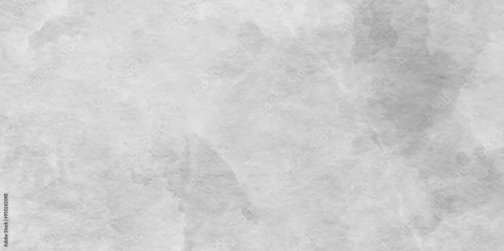 Naklejka premium Vector watercolor texture for cards. Grey watercolour banner,Paint leaks and Ombre effects.art abstract surface grey watercolor painting textured may used as background,white marble background.