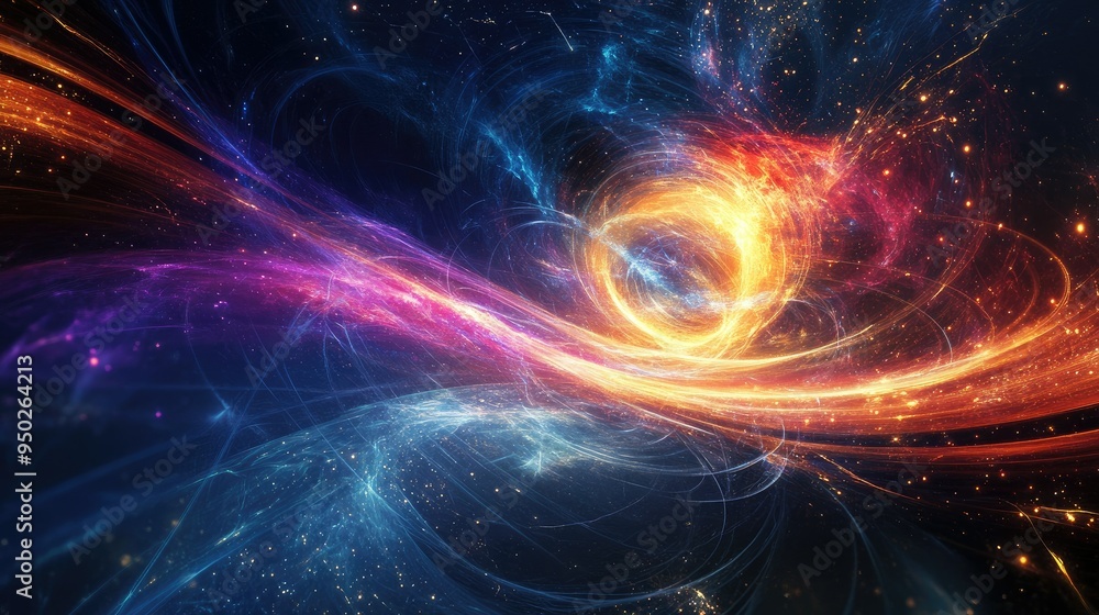 Futuristic abstracts in cosmic Futuristic abstracts in cosmic