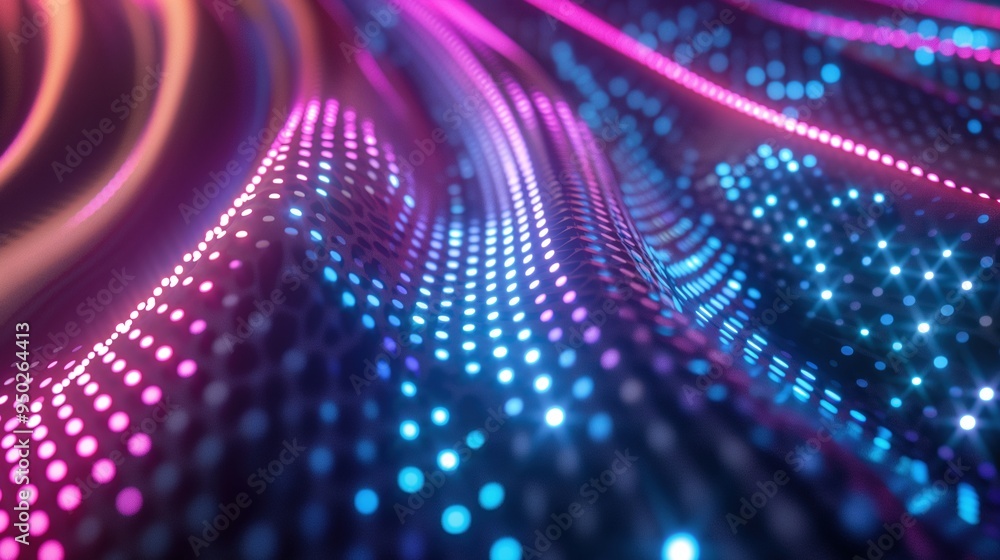 Vibrant Abstract Light Patterns Vibrant Abstract Light Patterns