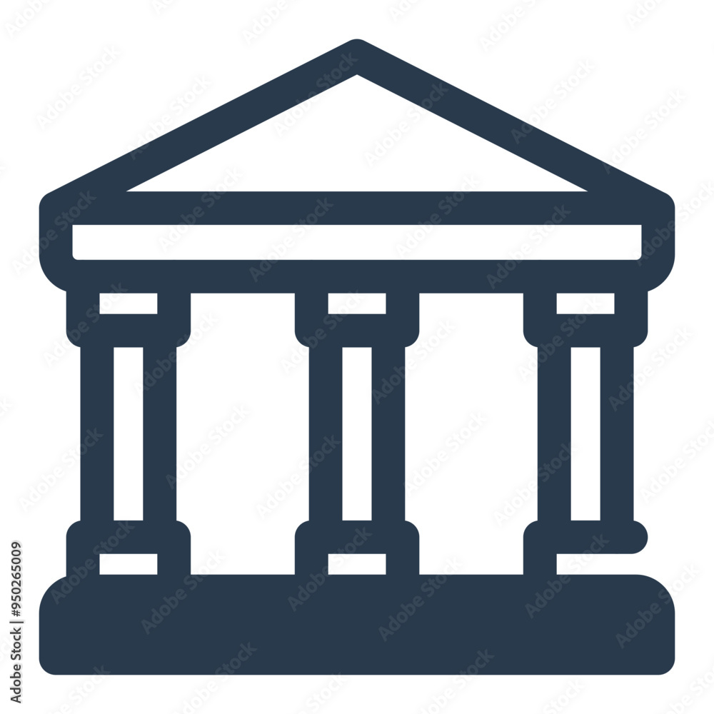 Fototapeta premium Historic Courthouse for Legal Affairs