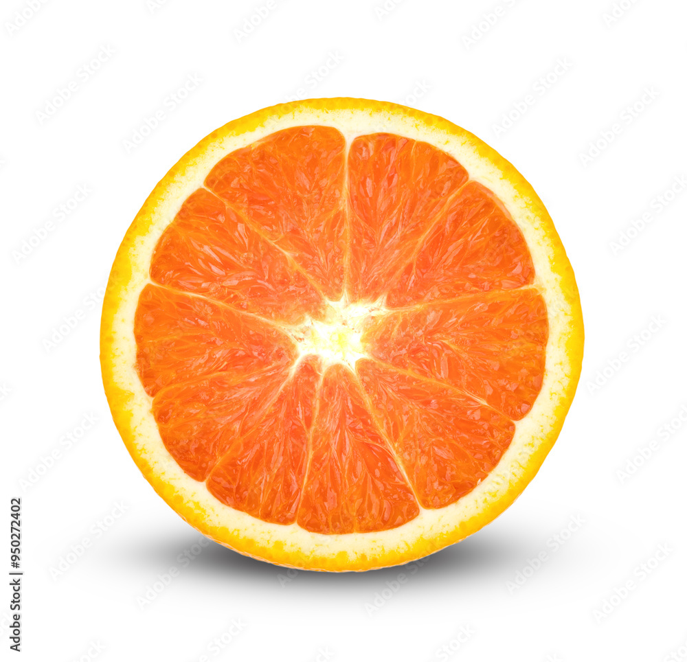 Caracara Orange isolated on white background Caracara Orange isolated on white background