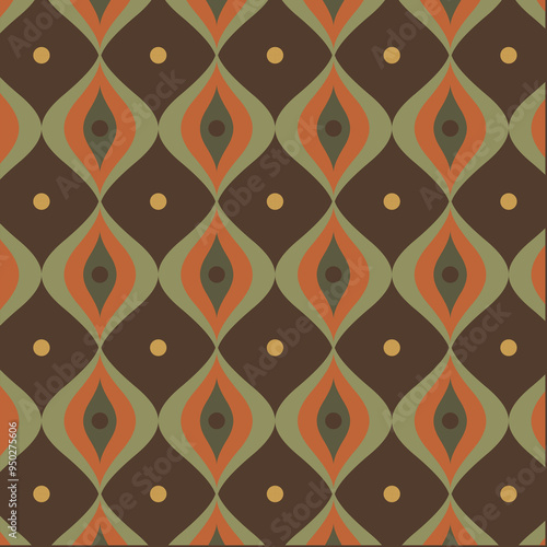 50s Mid Century Modern Pattern