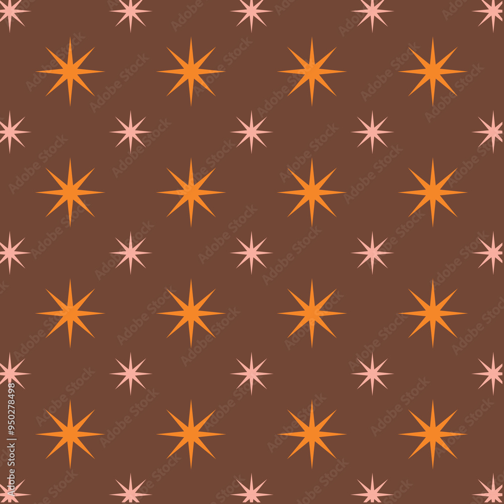 50s Mid Century Modern Seamless Pattern 50s Mid Century Modern Seamless Pattern