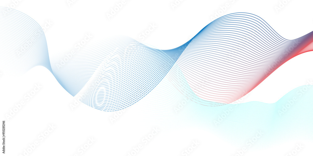 Vector white and blue digital wave modern carve blend stripe line flowing technology white line glowing element moving creative concept science technology crate for thin texture vector background. Vector white and blue digital wave modern carve blend stripe line flowing technology white line glowing element moving creative concept science technology crate for thin texture vector background.