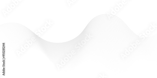 Technology flow grid blend curve wave line digital isolated energy, music dynamic gradient thin digital line. technical flowing web science tech geometric concept lines design.