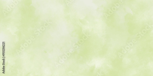 brush painted green nature watercolor on paper with smoke or clouds texture, Abstract grunge blue or mint green texture with blurry fogg or clouds, grunge bright blue abstract design paper textured.