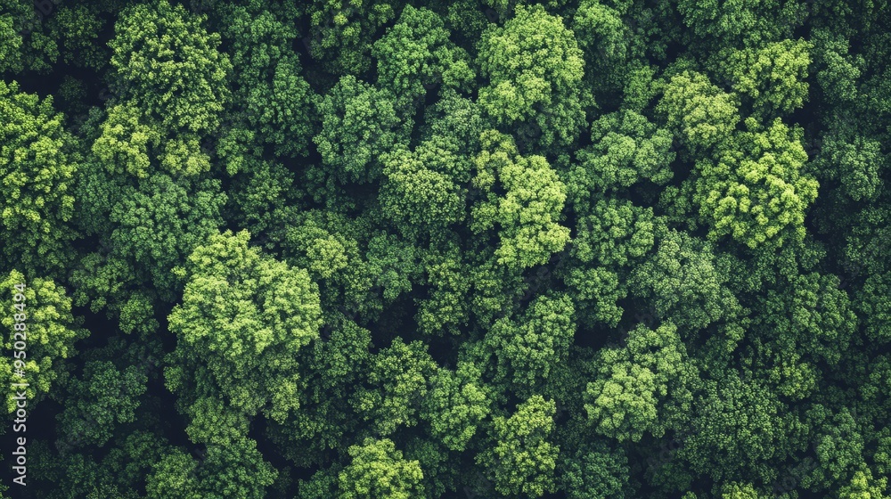 Aerial View of Lush Green Forest Canopy Texture Aerial View of Lush Green Forest Canopy Texture