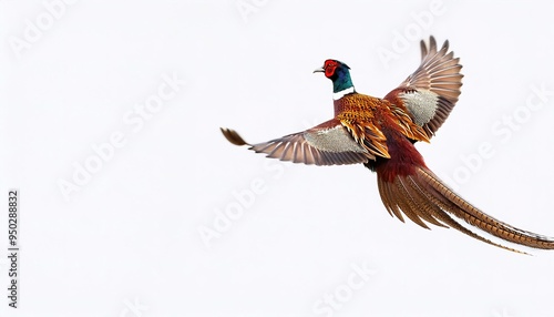 common ring neck or necked pheasant - Phasianus colchicus -native to Asia and parts of Europe like the northern foothills of the Caucasus and the Balkans. introduced as a game bird elsewhere