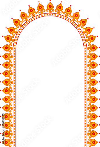 Durga Puja Border Decorations Durga Puja Frame Durga Puja Background