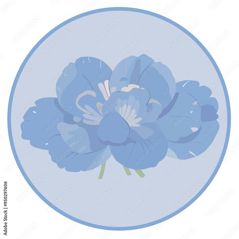 flower label flower label