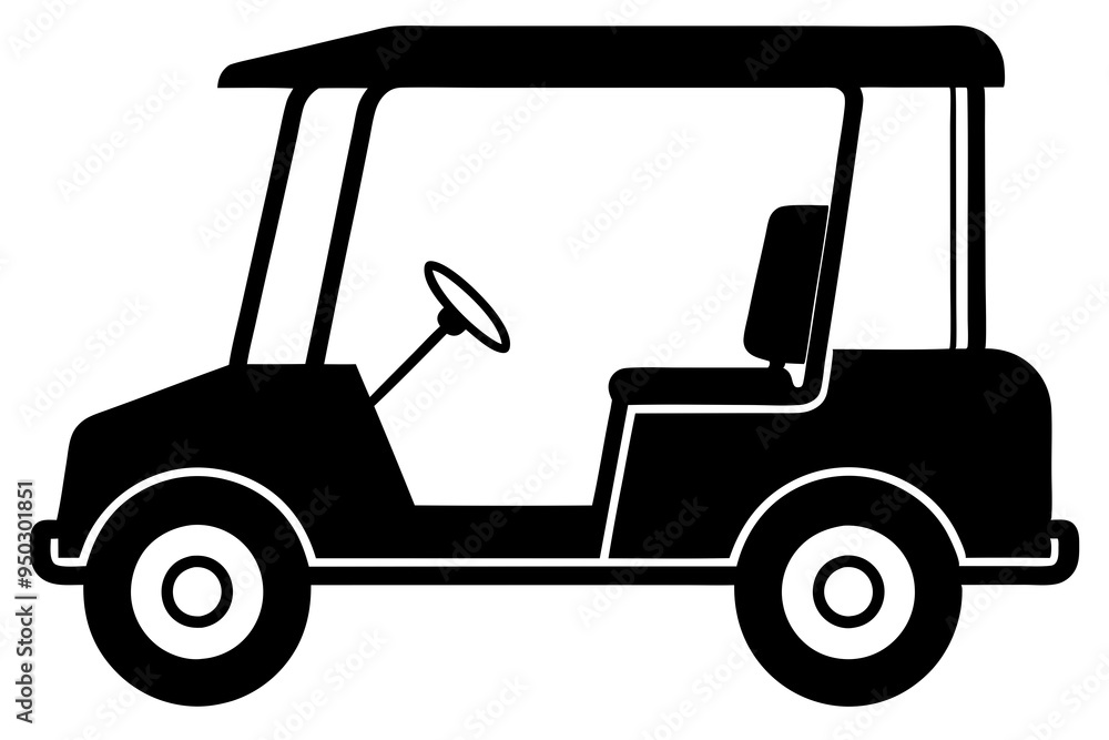 Golf cart vector silhouette, black golf car icon vector
Golf cart vector silhouette, black golf car icon vector