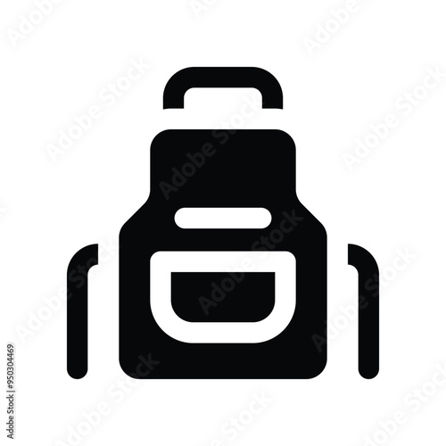 apron icon. vector glyph icon for your website, mobile, presentation, and logo design.