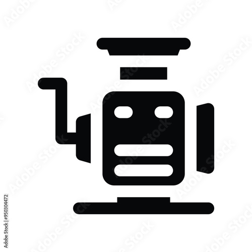 mincer icon. vector glyph icon for your website, mobile, presentation, and logo design.