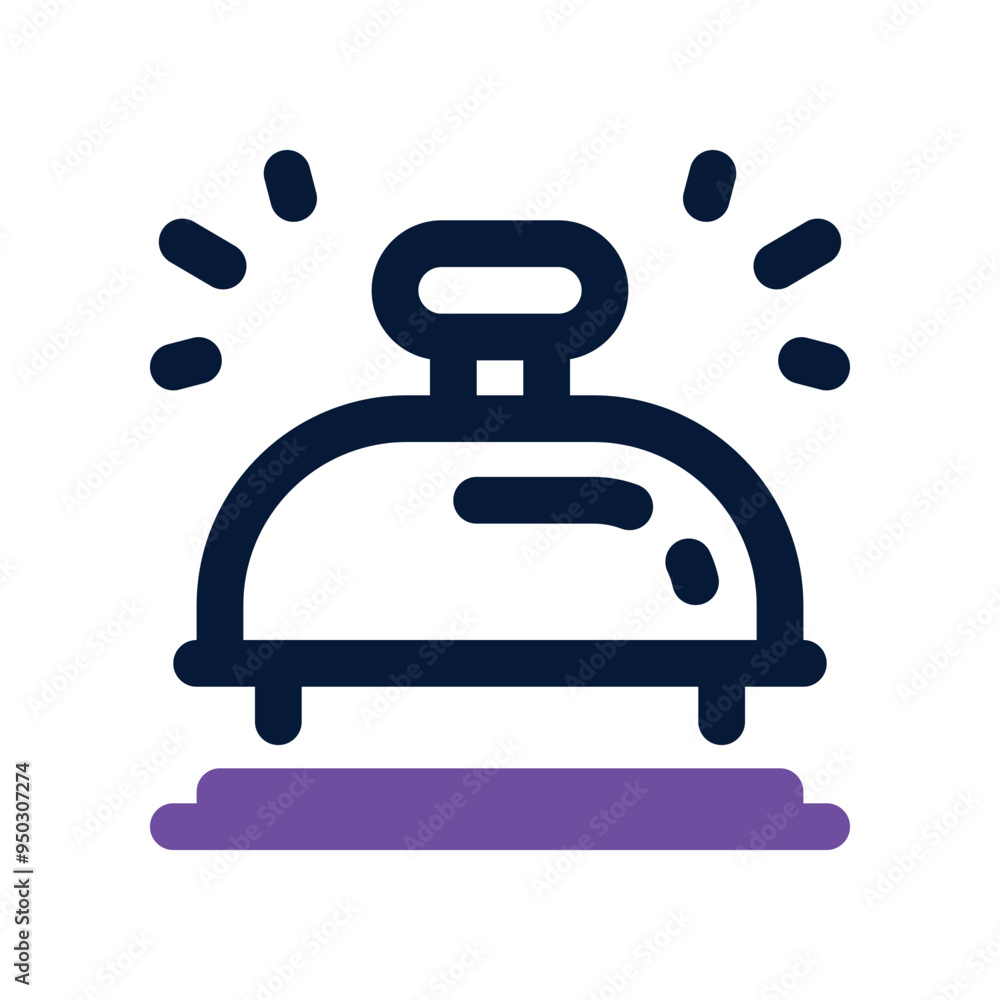 desk bell icon. vector glyph icon for your website, mobile, presentation, and logo design. desk bell icon. vector glyph icon for your website, mobile, presentation, and logo design.