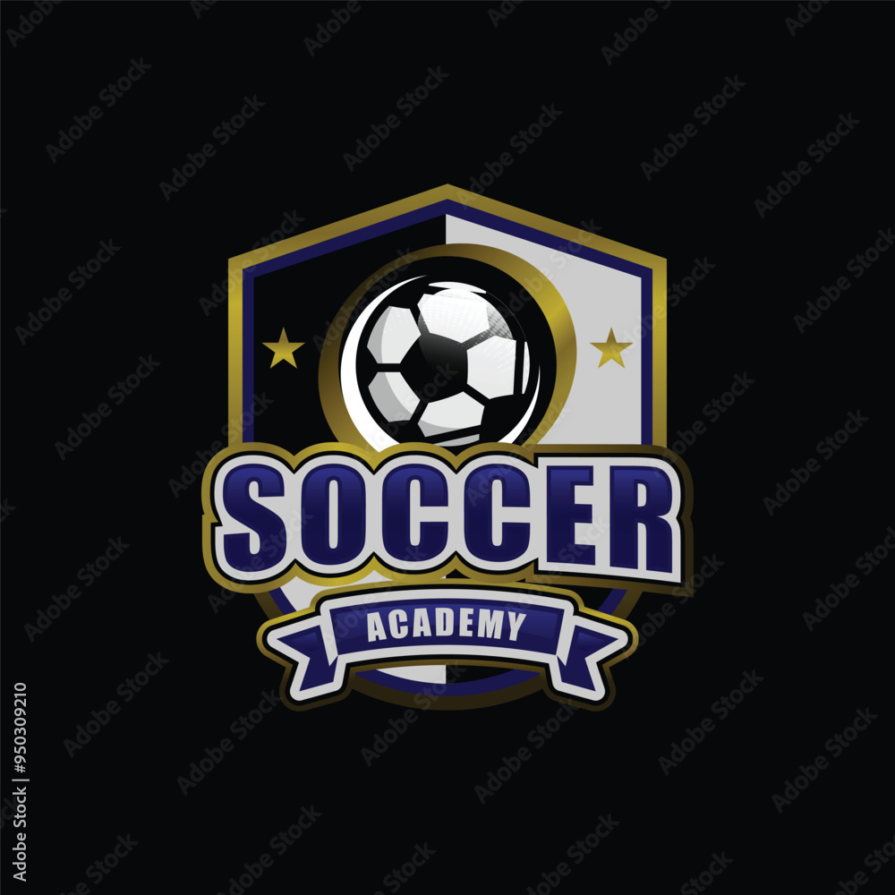 Soccer club academy sport logo design Soccer club academy sport logo design