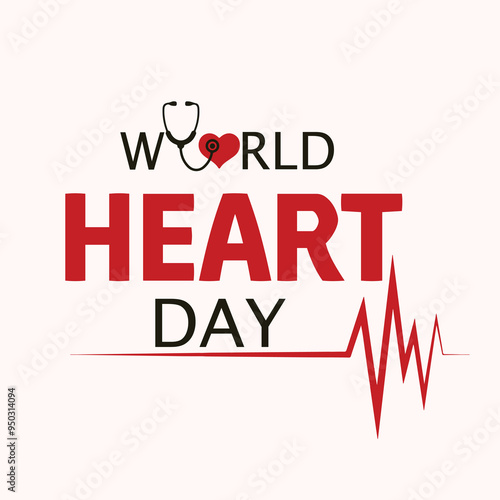 Promote heart-healthy habits and vector