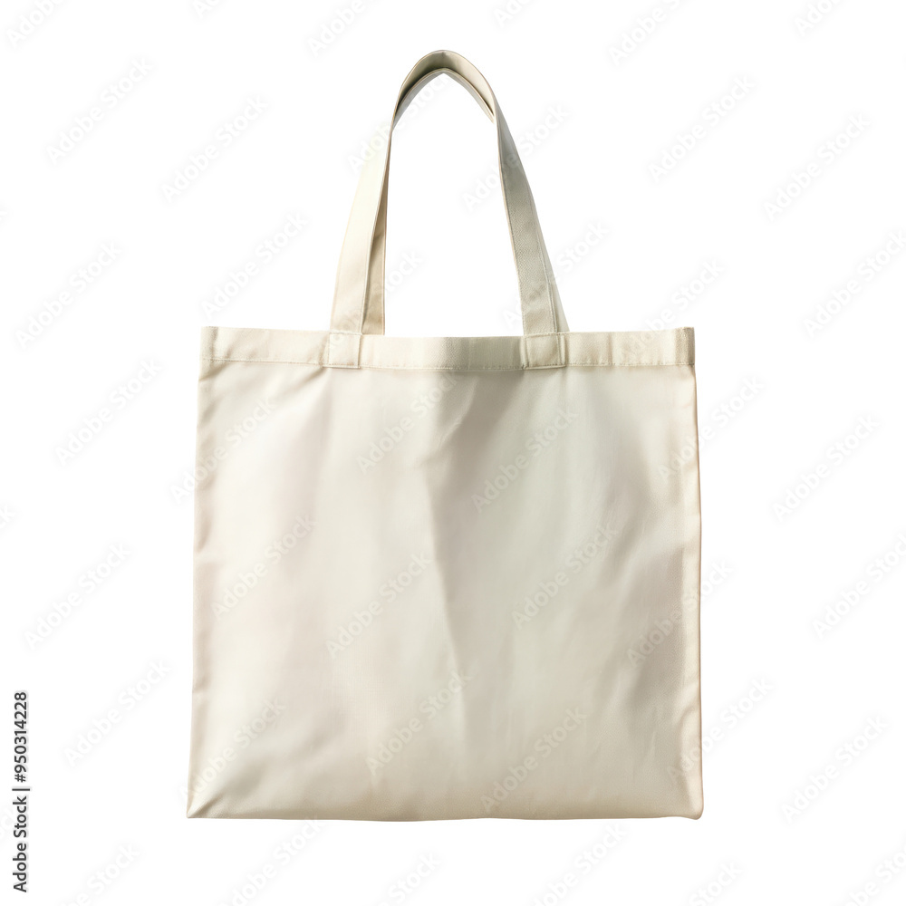 Beige canvas tote bag with long handles, designed for carrying everyday essentials, displayed on a white background. Isolated on transparent background, png. Beige canvas tote bag with long handles, designed for carrying everyday essentials, displayed on a white background. Isolated on transparent background, png.
