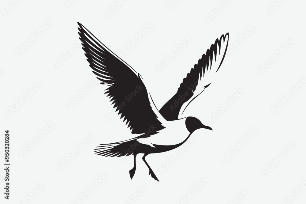 Obraz premium Sparrow Bird vector art and illustration