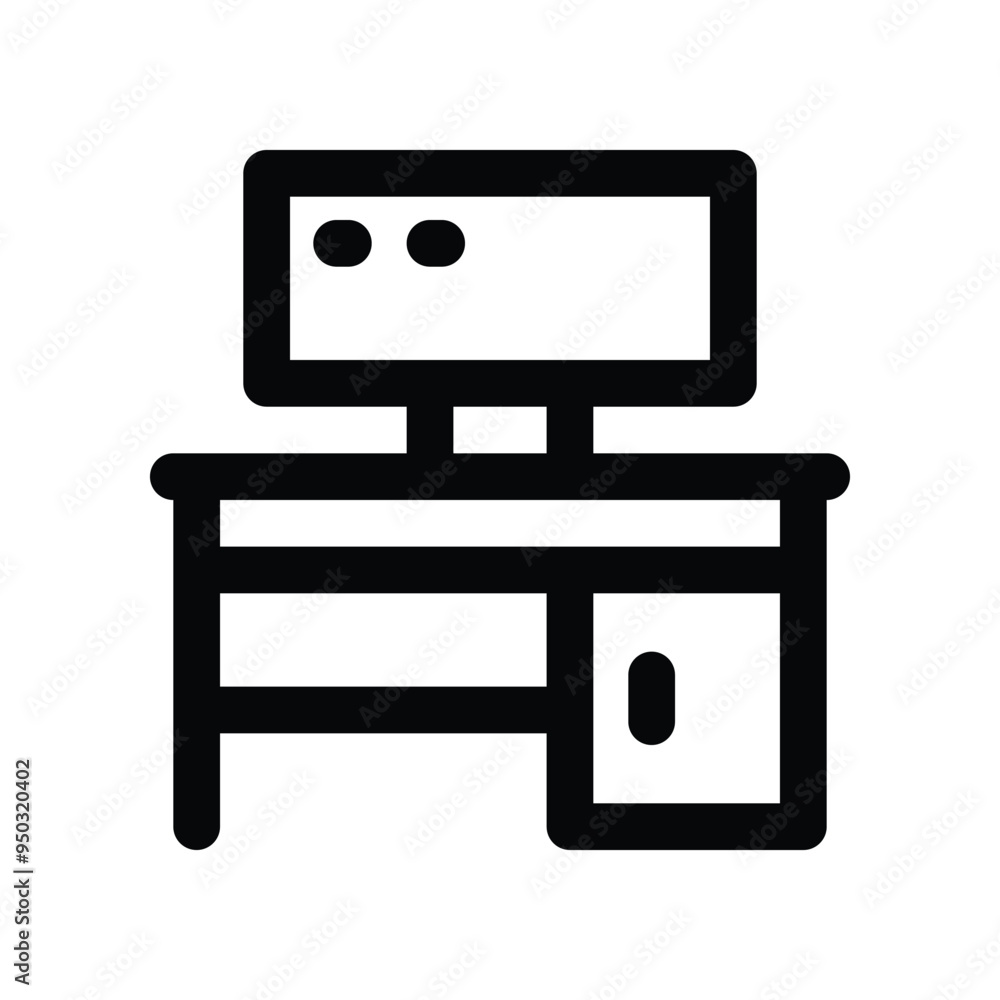 workplace icon. vector line icon for your website, mobile, presentation, and logo design. workplace icon. vector line icon for your website, mobile, presentation, and logo design.
