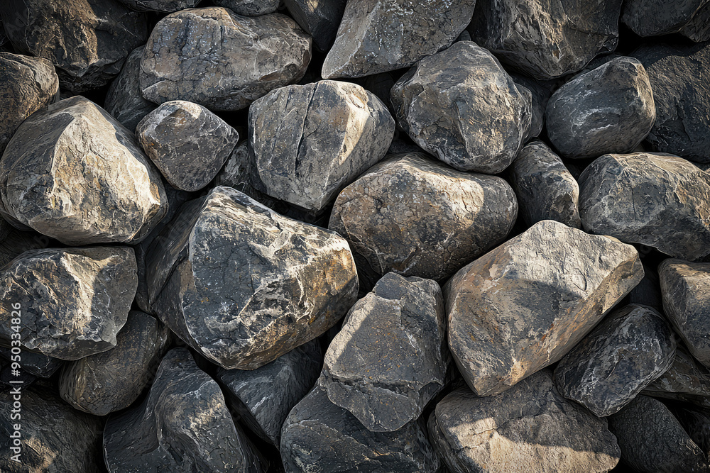 A captivating pile of rough stones, each unique, evoking a sense of natural beauty and organic texture in a chaotic arrangement. A captivating pile of rough stones, each unique, evoking a sense of natural beauty and organic texture in a chaotic arrangement.