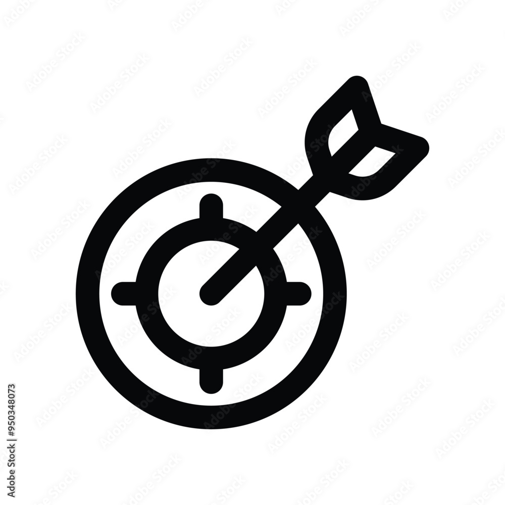 target icon. vector line icon for your website, mobile, presentation, and logo design. target icon. vector line icon for your website, mobile, presentation, and logo design.