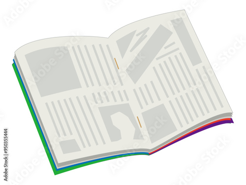 週刊誌を開いたところ