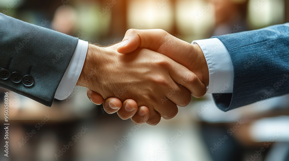 businessmen confidently shaking hands in a modern office setting, symbolizing partnership, trust, and successful business collaboration, with a cityscape visible in the background businessmen confidently shaking hands in a modern office setting, symbolizing partnership, trust, and successful business collaboration, with a cityscape visible in the background