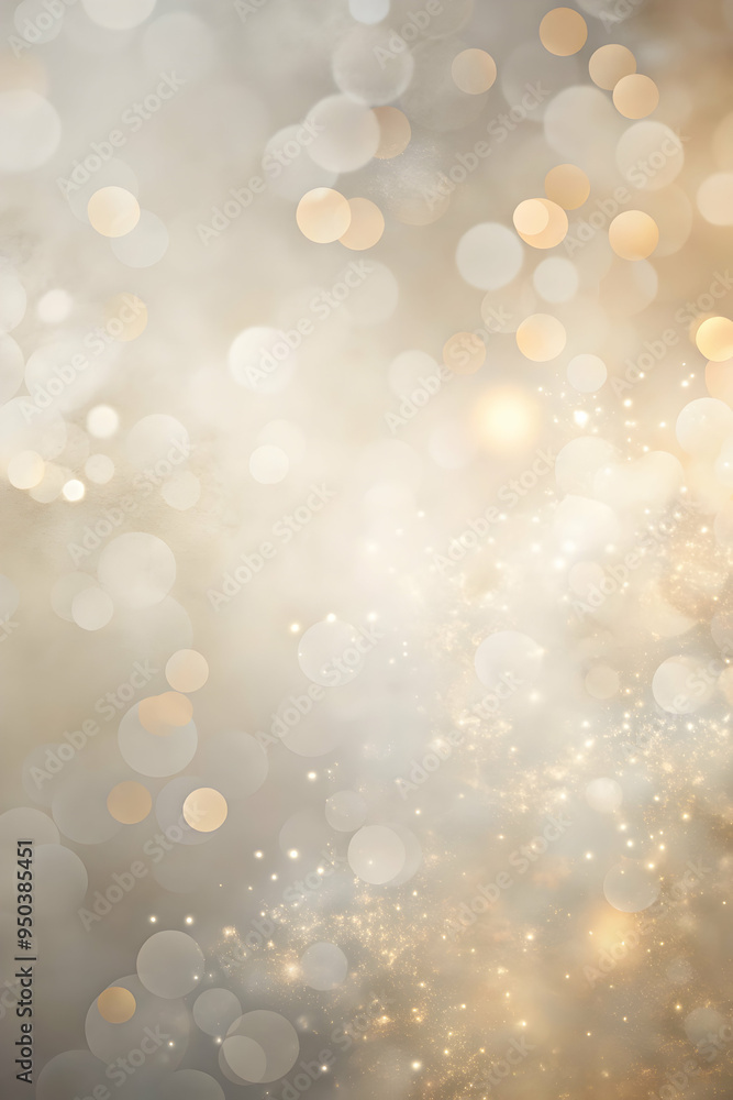 Golden Shimmer: Abstract background of sparkling gold bokeh lights on a soft, dreamy beige backdrop. Ideal for festive themes, luxury branding, and elegant designs. Golden Shimmer: Abstract background of sparkling gold bokeh lights on a soft, dreamy beige backdrop. Ideal for festive themes, luxury branding, and elegant designs.
