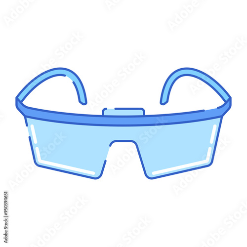 Lab Glasses Illustration