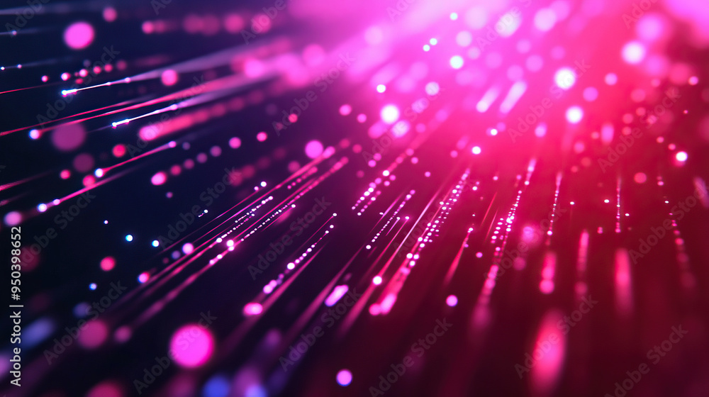 Vibrant abstract background with glowing particles and rays in pink and purple tones, creating a dynamic, festive atmosphere. Vibrant abstract background with glowing particles and rays in pink and purple tones, creating a dynamic, festive atmosphere.