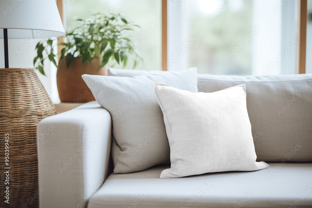 Cushion pillow case png mockup, transparent design Cushion pillow case png mockup, transparent design
