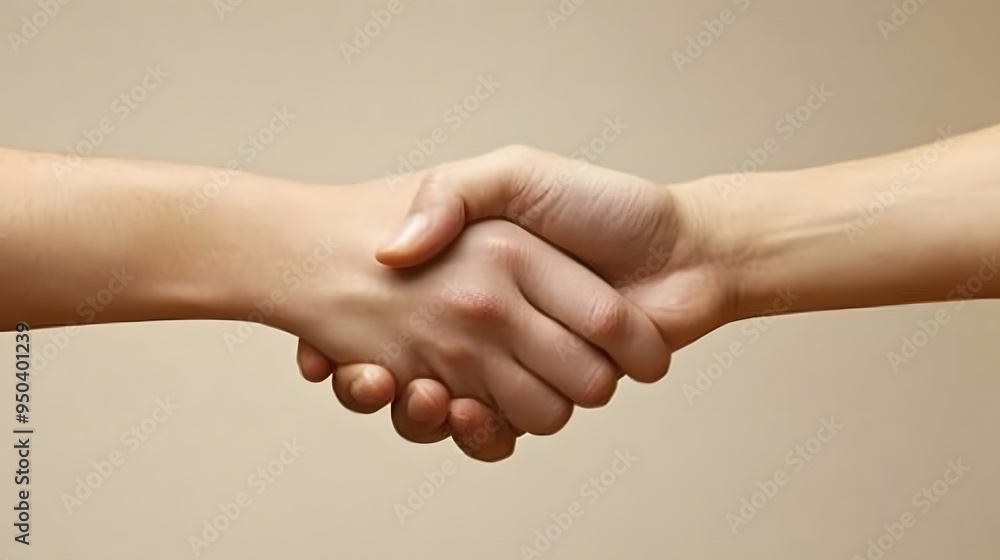 Handshake Symbol: Two hands shaking against a neutral background.
Handshake Symbol: Two hands shaking against a neutral background.