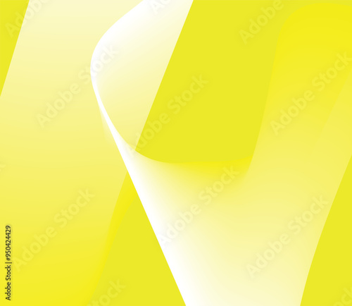 Abstract Background vector Design  Lemon Yellow Color