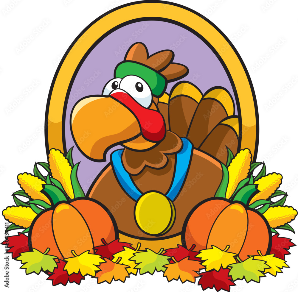 Thanksgiving Turkey Trot logo Thanksgiving Turkey Trot logo