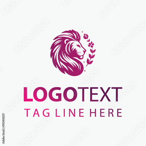 Elegant Lion Logo